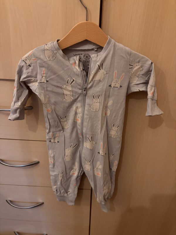 Blár Lindex náttgalli