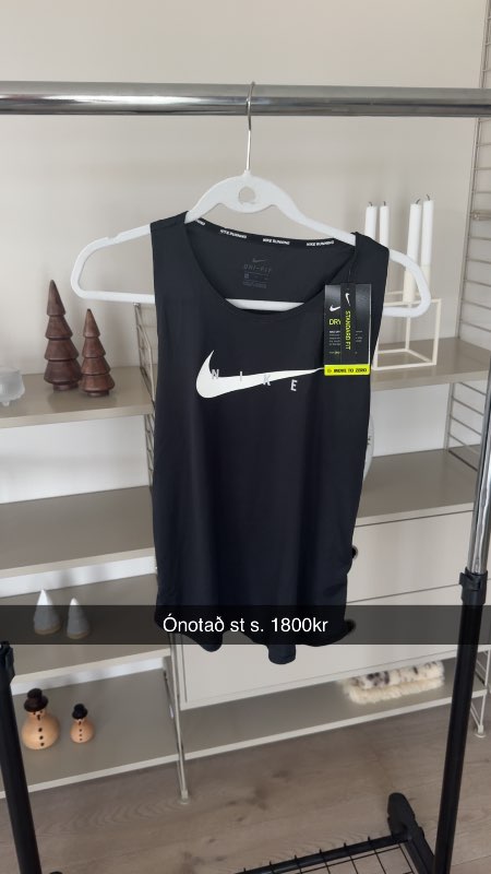 Nike svartur bolur nýtt