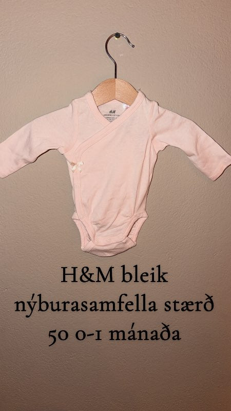 Bleik nýbura samfella