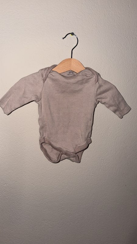 Next samfella röndótt beige