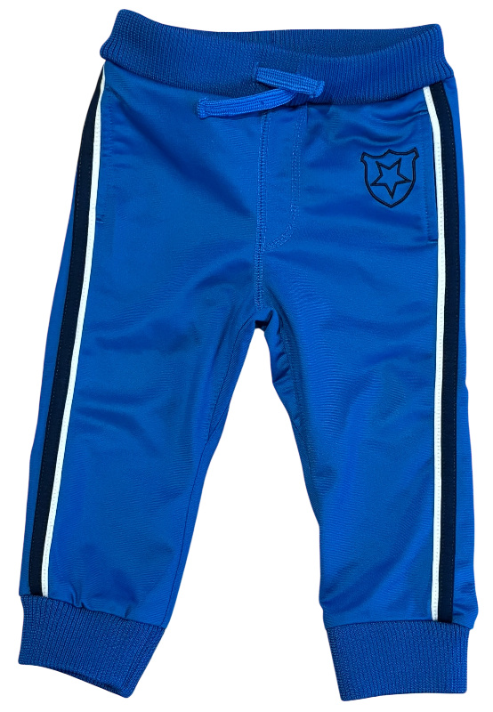 Bláar joggingbuxur