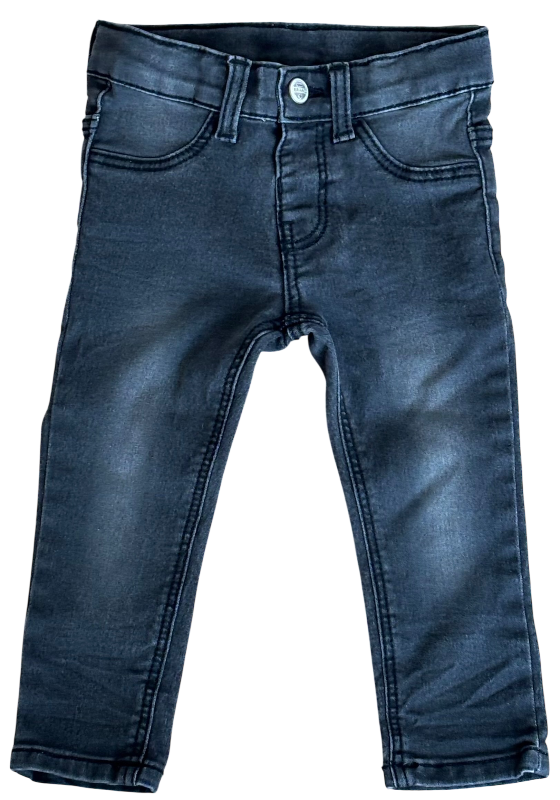 Gráar gallabuxur