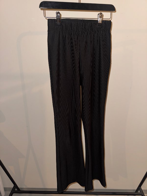 Flare rib buxur