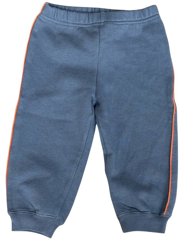 Gráar joggingbuxur