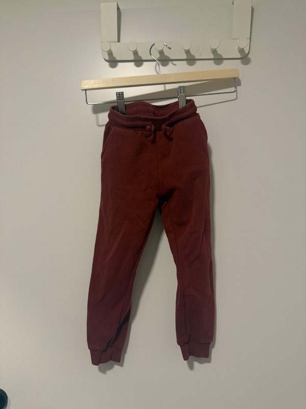 Rauðar Joggingbuxur