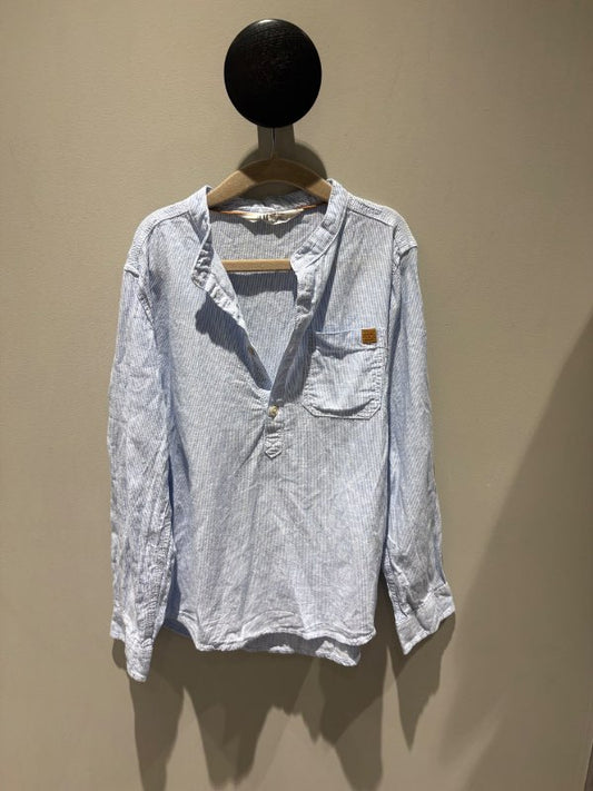 H&M blá skyrta