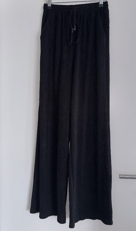 Black Wide Leg Pants (lightweight)