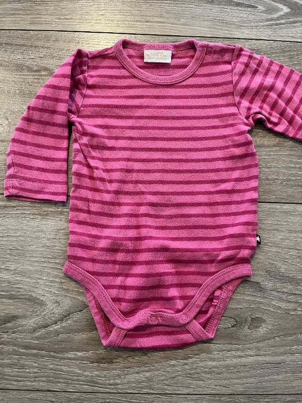 Bleik röndótt samfella Lindex