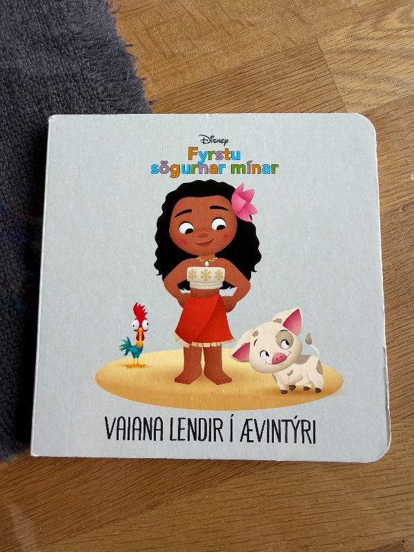 Vaiana lendir í ævintýri