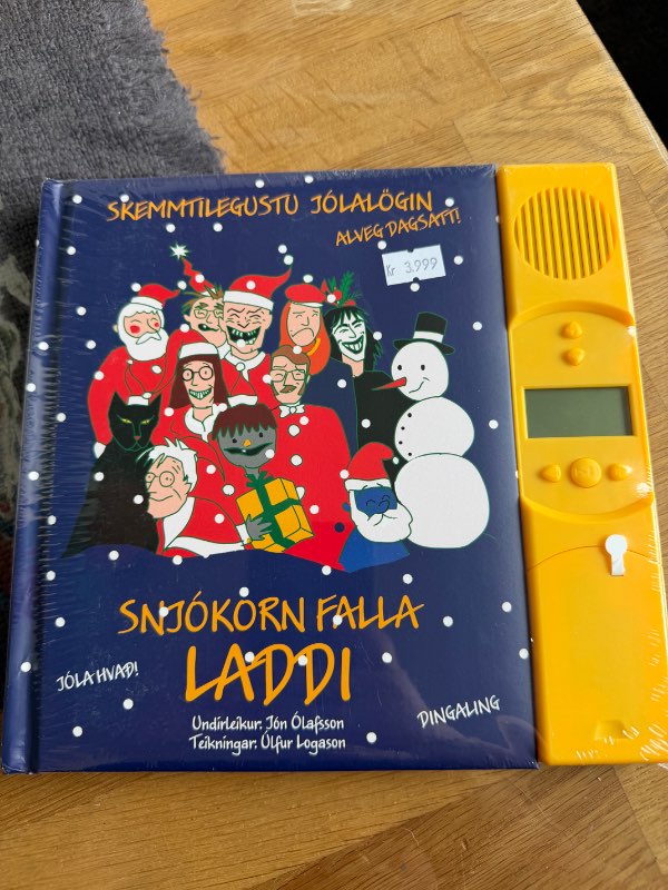 Snjókorn falla Laddi