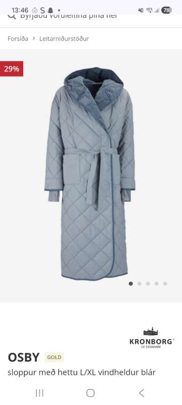 OSBY sloppur ónotaður