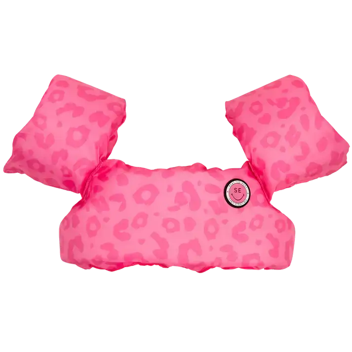 Puddle Jumper Pink Leopard