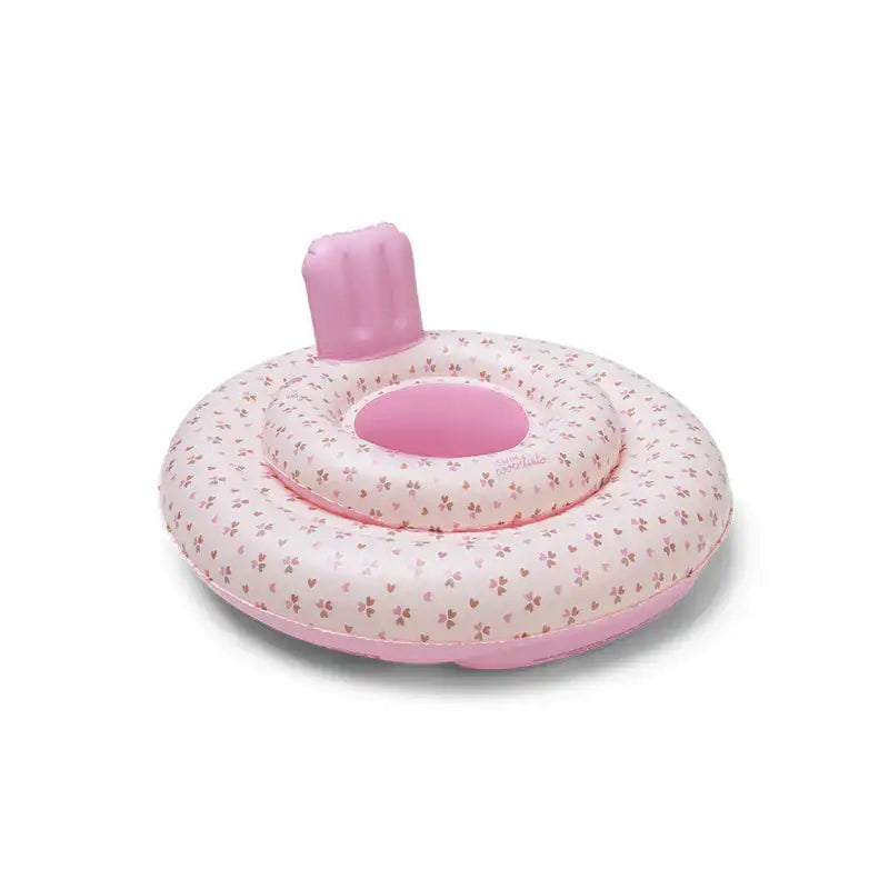 Sundkútur með sæti Pink Cozy Hearts