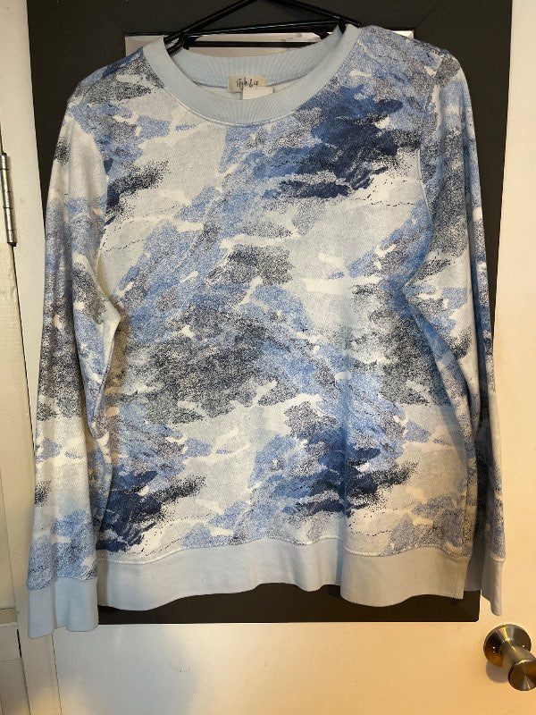 Style&co blámynstruð peysa