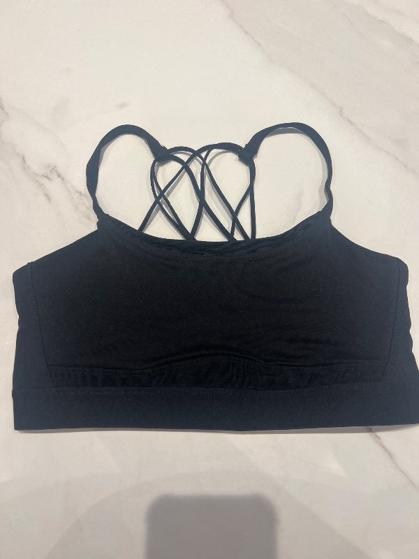 Íþróttatoppur svartur H&M