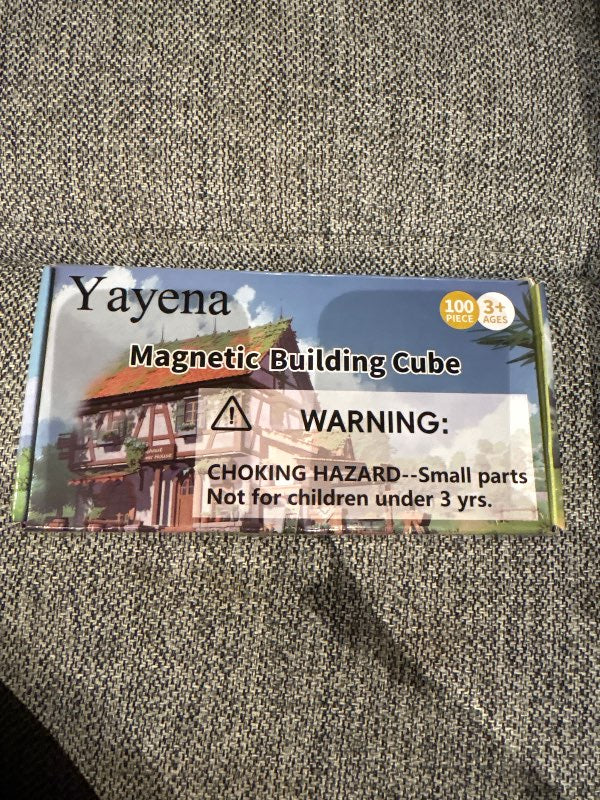 Segulbygginga kubbar ónotaðir/rifin pakkning 100st