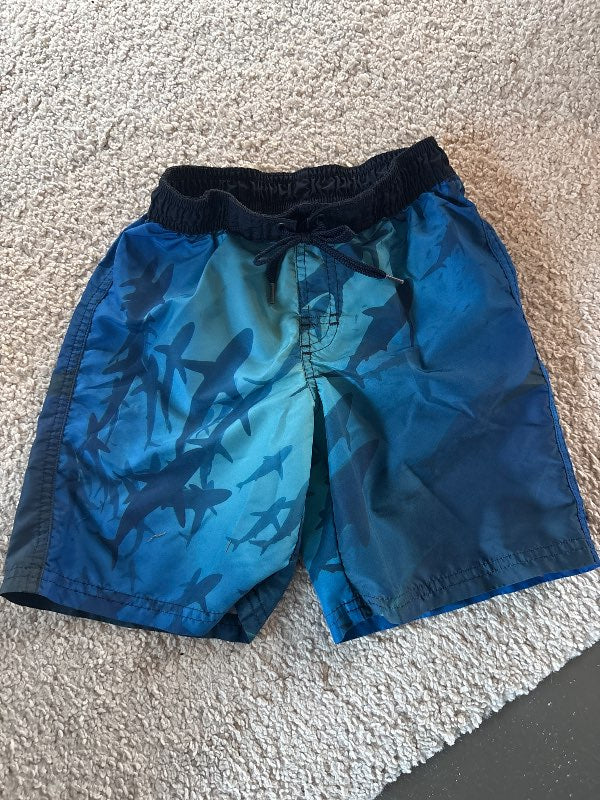 H&M bláar sundbuxur