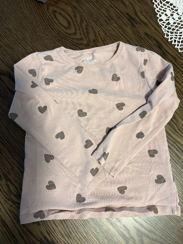 h&m hjarta peysa