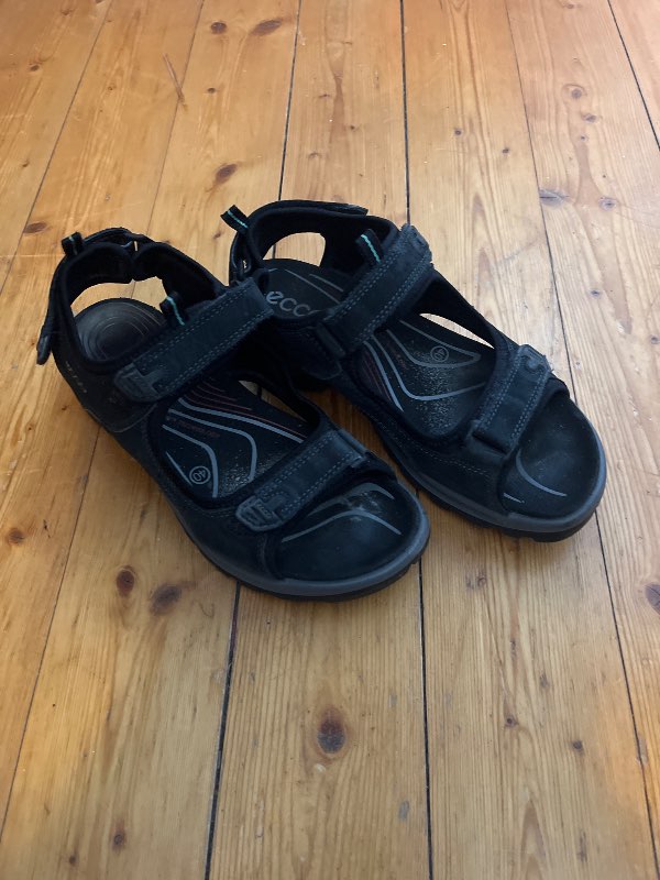 Ecco skor svartur sandalar