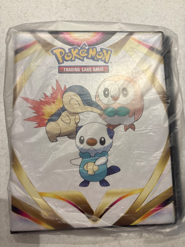Pokemon mappa með spjöldum