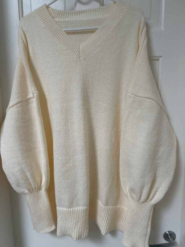 Peysa beige