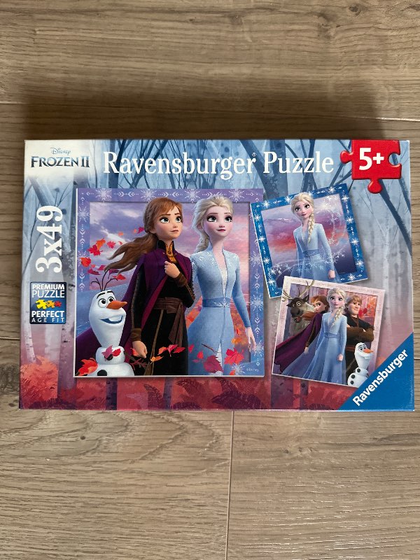 Frozen púsl lítil