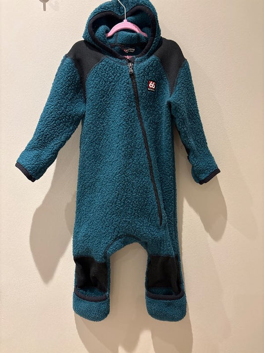 66 norður krulluflís galli grænn