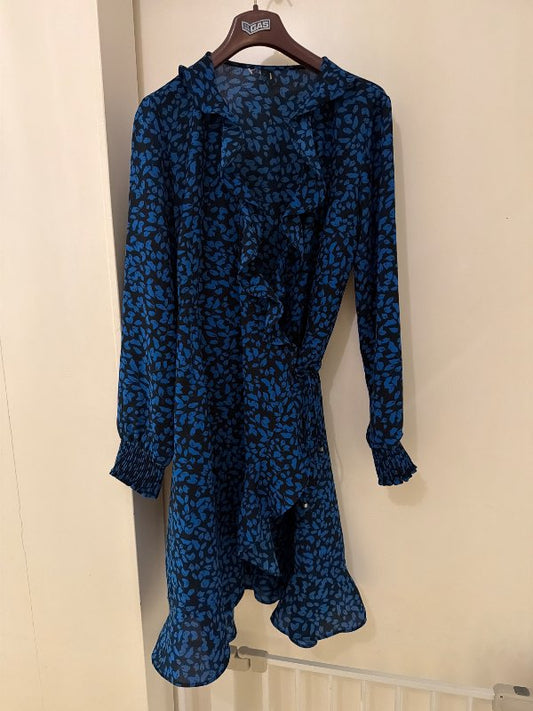 Vero moda blásvartur kjóll