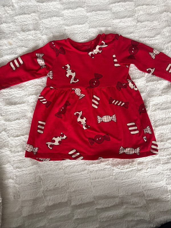 Lindex raut nammi kjóll